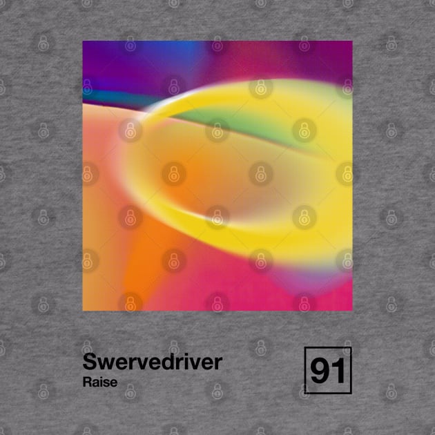 Swervedriver / Minimalist Style Graphic Artwork Design by saudade